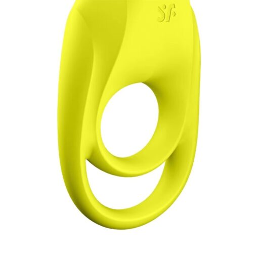 SATISFYER – SPECTACULAR DUO ANILLO VIBRADOR AMARILLO - intimamenities.com