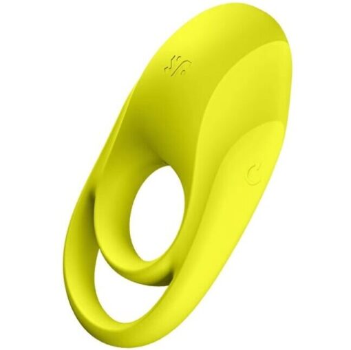 SATISFYER – SPECTACULAR DUO ANILLO VIBRADOR AMARILLO - intimamenities.com