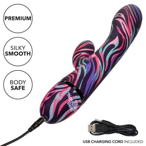 CALEXOTICS – VIBRADOR MENAGE A MOI DUAL WAND - intimamenities.com