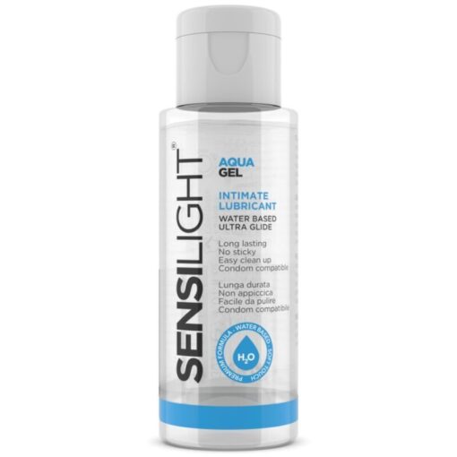 INTIMATELINE – SENSILIGHT LUBRICANTE BASE AGUA AQUAGEL 30 ML - intimamenities.com