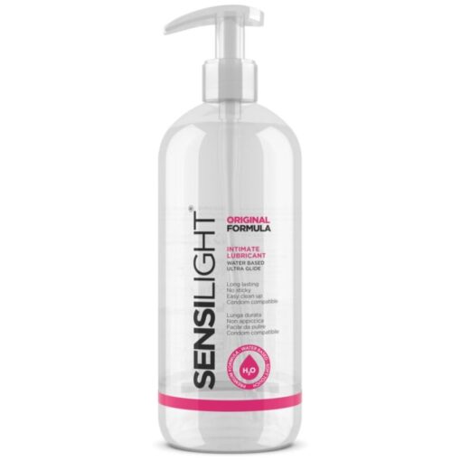 INTIMATELINE – SENSILIGHT ORIGINAL FORMULA LUBRICANTE BASE AGUA 500 ML - intimamenities.com
