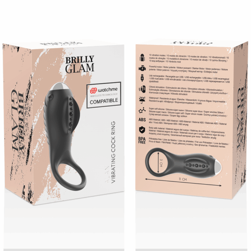 BRILLY GLAM – ALAN ANILLO COMPATIBLE CON WATCHME WIRELESS TECHNOLOGY - intimamenities.com