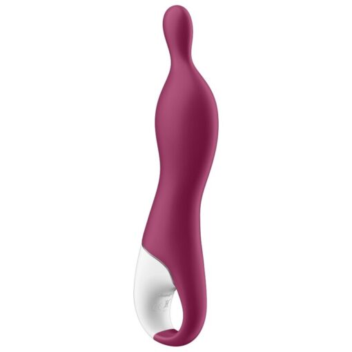 SATISFYER – AMAZING 1 VIBRADOR PUNTO A BERRY - intimamenities.com