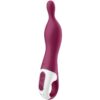 SATISFYER – AMAZING 1 VIBRADOR PUNTO A BERRY - intimamenities.com
