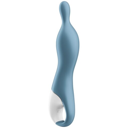 SATISFYER – AMAZING 1 VIBRADOR PUNTO A AZUL - intimamenities.com