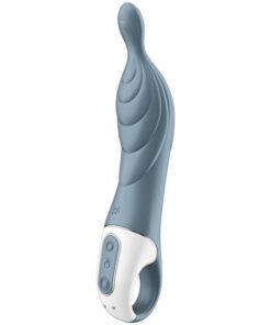 SATISFYER – AMAZING 2 VIBRADOR PUNTO A GRIS - intimamenities.com
