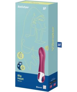 SATISFYER – BIG HEAT VIBRADOR PUNTO G - intimamenities.com