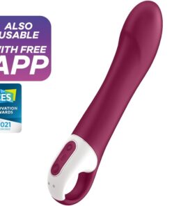 SATISFYER – BIG HEAT VIBRADOR PUNTO G - intimamenities.com