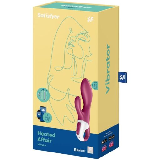 SATISFYER – HEATED AFFAIR VIBRADOR PUNTO G - intimamenities.com