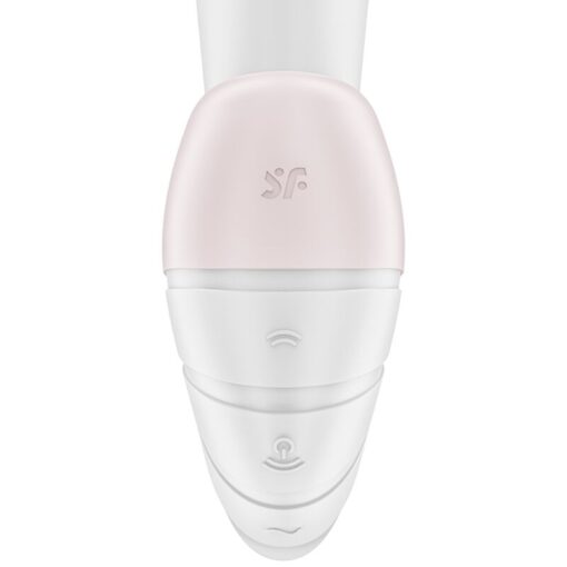 SATISFYER – SUPERNOVA ESTIMULADOR Y VIBRADOR BLANCO - intimamenities.com