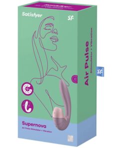 SATISFYER – SUPERNOVA ESTIMULADOR Y VIBRADOR ROSA - intimamenities.com
