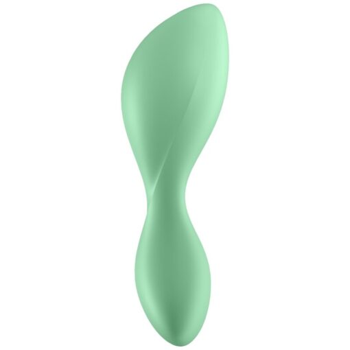 SATISFYER – TRENDSETTER PLUG VIBRADOR APP VERDE - intimamenities.com