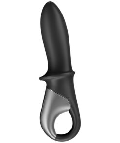 SATISFYER – HOT PASSION VIBRADOR ANAL APP NEGRO - intimamenities.com