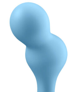 SATISFYER – DEEP DIVER PLUG VIBRADOR APP AZUL - intimamenities.com