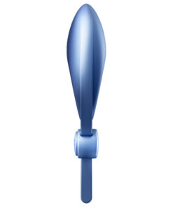 SATISFYER – SNIPER ANILLO VIBRADOR AZUL - intimamenities.com