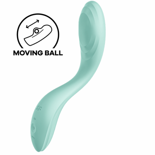 SATISFYER – RRROLLING PLEASURE VIBRADOR PUNTO G VERDE - intimamenities.com