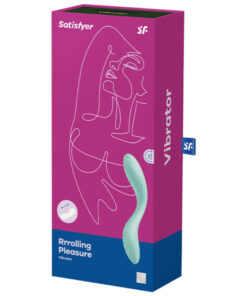 SATISFYER – RRROLLING PLEASURE VIBRADOR PUNTO G VERDE - intimamenities.com