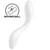 SATISFYER – RRROLLING PLEASURE VIBRADOR PUNTO G BLANCO - intimamenities.com