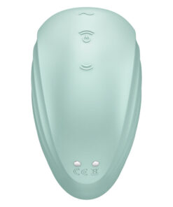 SATISFYER – PEARL DIVER ESTIMULADOR Y VIBRADOR VERDE - intimamenities.com