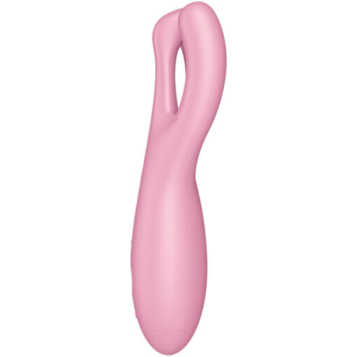SATISFYER – THREESOME 4 VIBRADOR APP ROSA - intimamenities.com