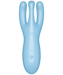 SATISFYER – THREESOME 4 VIBRADOR APP AZUL - intimamenities.com