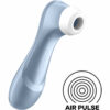 SATISFYER – PRO 2 ESTIMULADOR AZUL - intimamenities.com