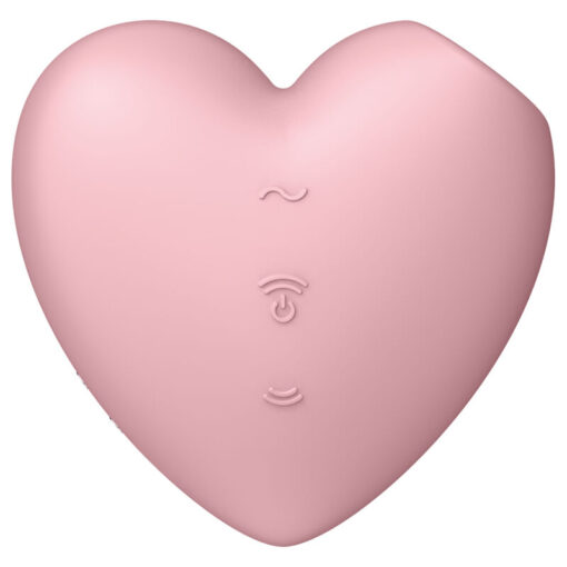 SATISFYER – CUTIE HEART ESTIMULADOR Y VIBRADOR ROSA - intimamenities.com