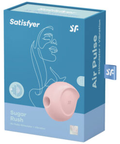 SATISFYER – SUGAR RUSH ESTIMULADOR Y VIBRADOR ROSA - intimamenities.com