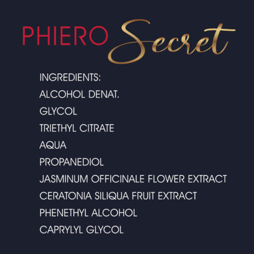 500 COSMETICS – PHIERO SECRET CONCENTRADO NATURAL HORMONAS INODORO 15 ML - intimamenities.com