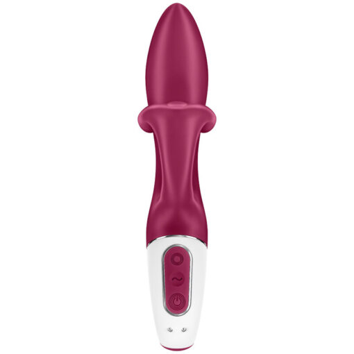 SATISFYER – EMBRACE ME VIBRADOR PUNTO G ROJO - intimamenities.com