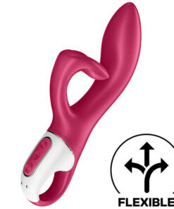 SATISFYER – EMBRACE ME VIBRADOR PUNTO G ROJO - intimamenities.com