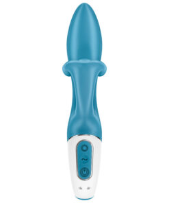 SATISFYER – EMBRACE ME VIBRADOR PUNTO G TURQUESA - intimamenities.com