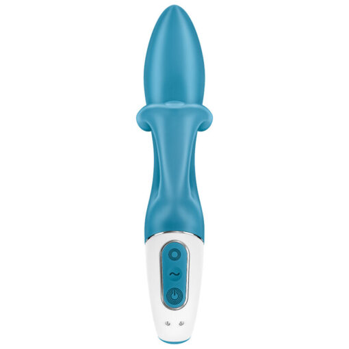 SATISFYER – EMBRACE ME VIBRADOR PUNTO G TURQUESA - intimamenities.com