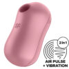 SATISFYER – COTTON CANDY ESTIMULADOR Y VIBRADOR ROSA - intimamenities.com