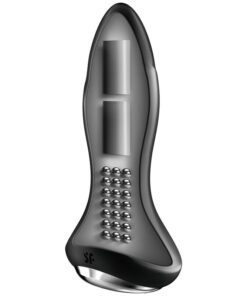 SATISFYER – ROTATOR PLUG 1+ PLUG VIBRADOR APP NEGRO - intimamenities.com