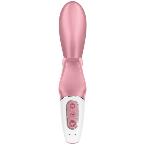 SATISFYER – HUG ME VIBRADOR RABBIT APP ROSA - intimamenities.com