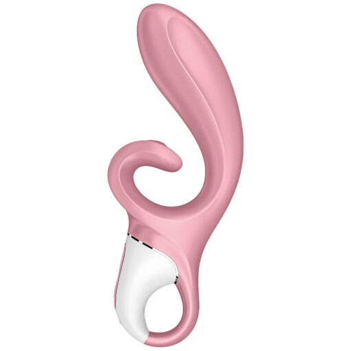 SATISFYER – HUG ME VIBRADOR RABBIT APP ROSA - intimamenities.com