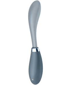 SATISFYER – G-SPOT FLEX 3 MULTI VIBRADOR GRIS - intimamenities.com