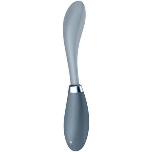 SATISFYER – G-SPOT FLEX 3 MULTI VIBRADOR GRIS - intimamenities.com