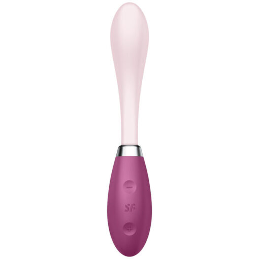 SATISFYER – G-SPOT FLEX 3 MULTI VIBRADOR ROJO - intimamenities.com