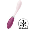 SATISFYER – G-SPOT FLEX 3 MULTI VIBRADOR ROJO - intimamenities.com