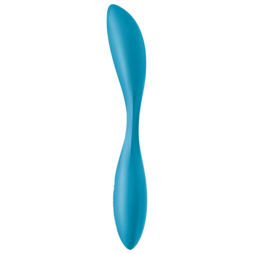 SATISFYER – G-SPOT FLEX 1 MULTI VIBRADOR AZUL - intimamenities.com