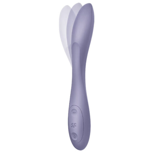 SATISFYER – G-SPOT FLEX 2 MULTI VIBRADOR MORADO - intimamenities.com