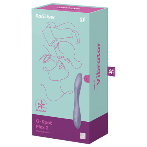 SATISFYER – G-SPOT FLEX 2 MULTI VIBRADOR MORADO - intimamenities.com