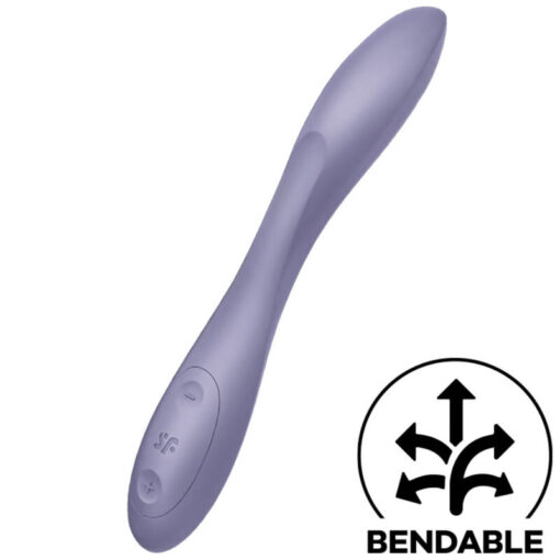 SATISFYER – G-SPOT FLEX 2 MULTI VIBRADOR MORADO - intimamenities.com
