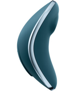 SATISFYER – VULVA LOVER 1 ESTIMULADOR Y VIBRADOR AZUL - intimamenities.com