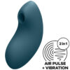 SATISFYER – VULVA LOVER 2 ESTIMULADOR Y VIBRADOR AZUL - intimamenities.com
