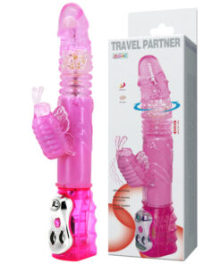 BAILE – TRAVEL PARTNER ROTADOR UP & DOWN RABBIT ROSA - intimamenities.com