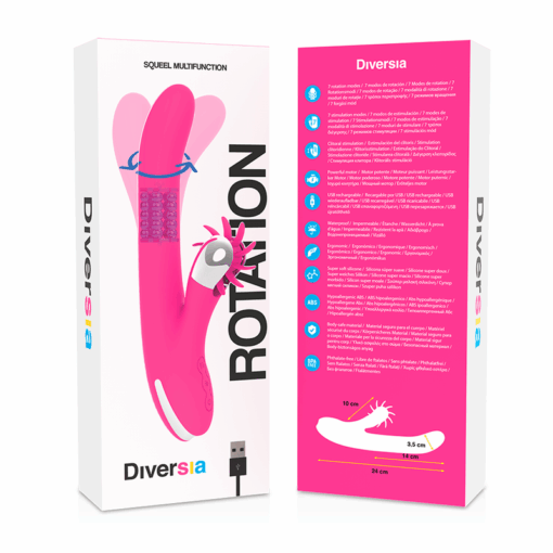 DIVERSIA – BUNNY ROTATION 24 CM - intimamenities.com
