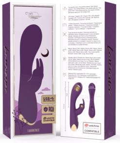 TREASURE – LAURENCE RABBIT VIBRADOR COMPATIBLE CON LA TECNOLOGÍA WATCHME WIRELESS - intimamenities.com